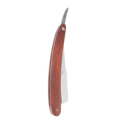 Outanaya Straight Razor for Men Barber Razor Wood Handle Manual Shaving Tool Random Style