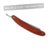 Outanaya Straight Razor for Men Barber Razor Wood Handle Manual Shaving Tool Random Style view 2