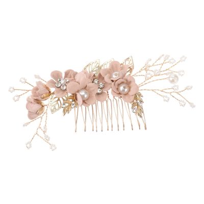 AUTSUPPL Hair Comb for Brides Elegant Rhinestone Headdress for Wedding Engagement Prom Delicate Bridal Hair Accessories for Special Occasions