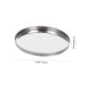 BELLIFFY 20pcs Round Metal Eyeshadow Palette Diy Makeup Kit Storage Tray Holder view 2