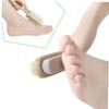 AUTSUPPL Double Sided Foot File Pumice Stone Remover Pig Bristle Brush Scraper Pedicure Tool view 2