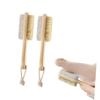 AUTSUPPL Double Sided Foot File Pumice Stone Remover Pig Bristle Brush Scraper Pedicure Tool view 3