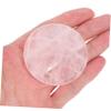 BELLIFFY 1pc Grafted Jade Eyelash Extension Glue Pallet Holder Round Pad for Eyelash Applications Non-drying for and Pink view 3