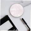 BELLIFFY 1pc Grafted Jade Eyelash Extension Glue Pallet Holder Round Pad for Eyelash Applications Non-drying for and Pink view 4