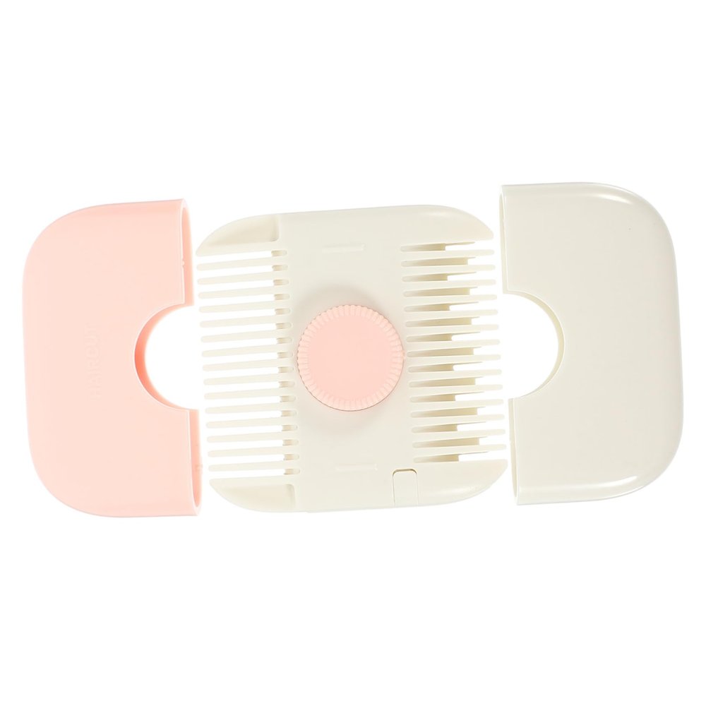 BIUDECO Haircut Comb Styling Hair Fringe Cutting Tool Hair Cutting Comb for Boys Girls Women Barber Abs Stainless Steel Safe to Use