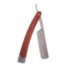 AUTSUPPL Stainless Steel Manual Shaving Razor for Men Classic Straight Barber Razor Wood Handle Suitable for Professional Barbers and Home Use Random Style view 1