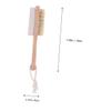 AUTSUPPL Double-Sided Pumice Brush for Foot Care Callus Remover and Pedicure Tool Exfoliates Hard Skin and Dead Skin Portable and Durable Design view 2