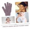 BIUDECO Men Women Shower Mitten Body Wash Men Shower Scrubber Back Scrubber for Gloves Skin Remover Bath Glove Exfoliating view 3