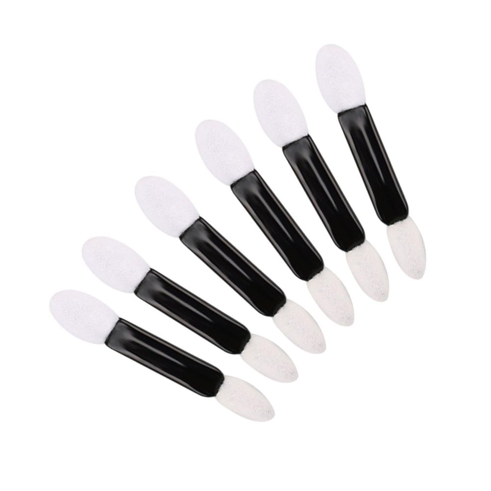 AUTSUPPL 50pcs Double-ended Sponge Eyeshadow Applicators Makeup Brushes for Precision Application for Travel Parties and Daily Use Versatile Eyeshadow Brush Kit for Women