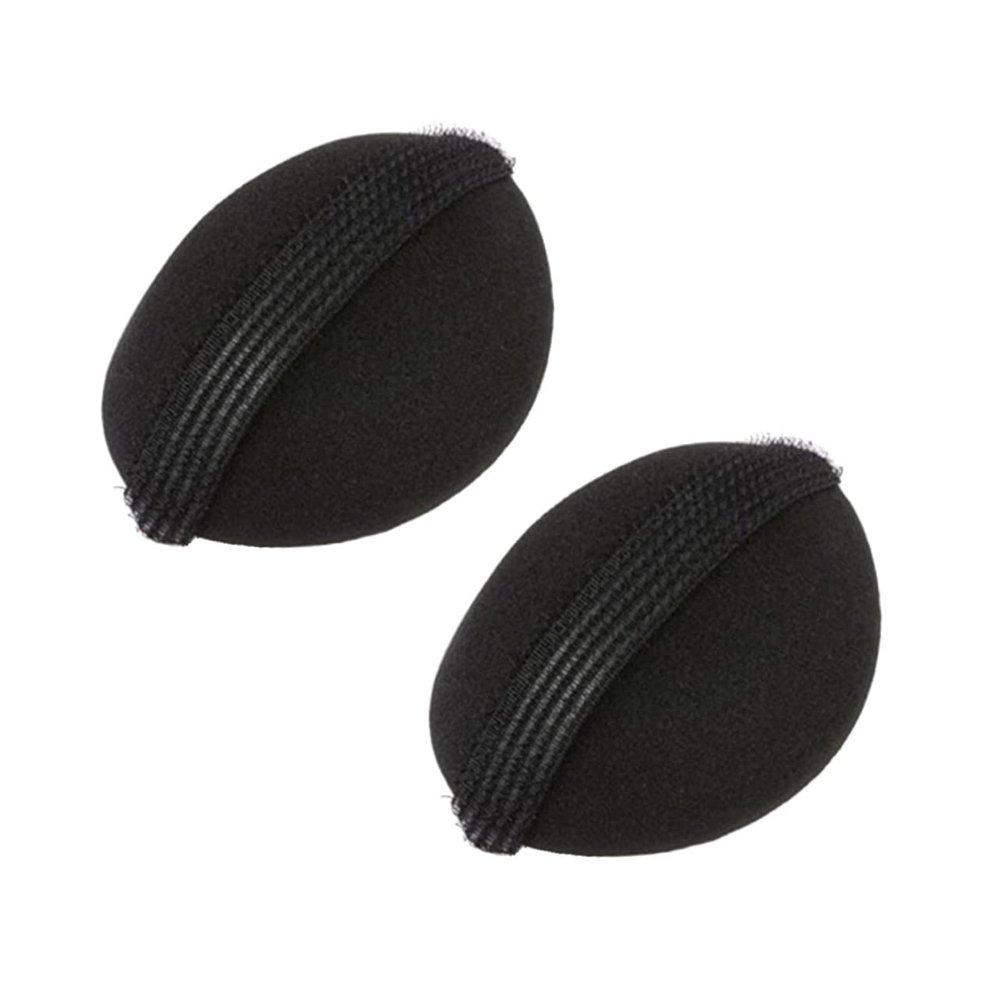 HAPINARY 2pcs Hair Styling Sponge Pads for Curls Lightweight Hair Accessory to Use