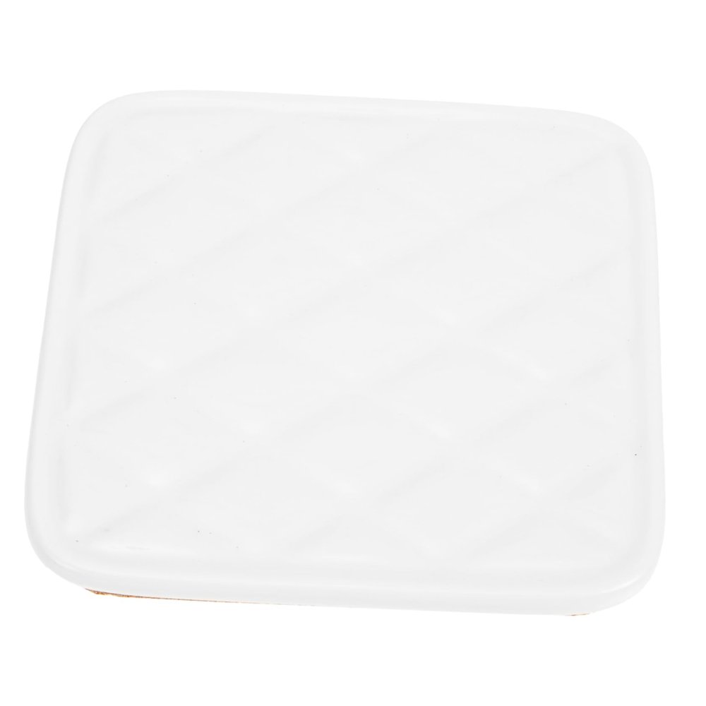 Healeved Nail Art Mixing Palette Versatile Ceramic Tray for Professional and Home Manicure Easy to Clean Design Compact for Salon Use