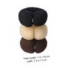 BIUDECO Nylon Hair Bun Makers Set Easy to Use Donut Bun Shapers for Hairstyling Accessories view 2