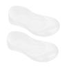 BCOATH Full Silicone Gel Socks Heel Protector for Women Plantar Fasciitis Relief Heel Grips Foot Care White view 1