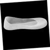 BCOATH Full Silicone Gel Socks Heel Protector for Women Plantar Fasciitis Relief Heel Grips Foot Care White view 3