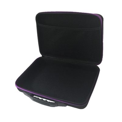 Gogogmee Portable Essential Oil Storage Organizer Case Travel Holder for Bottles Shockproof Zipper Design Compact Carrying for Aromatherapy