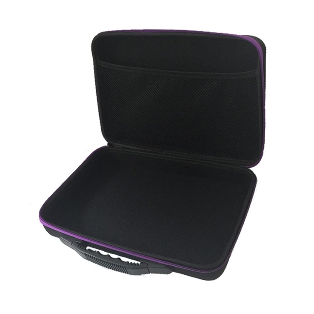 Gogogmee Portable Essential Oil Storage Organizer Case Travel Holder for Bottles Shockproof Zipper Design Compact Carrying for Aromatherapy