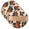 BIUDECO 4pcs Leopard Print Loose Powder Puff Women's Makeup Puff Makeup Applicator Beauty Tools view 1