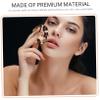 BIUDECO 4pcs Leopard Print Loose Powder Puff Women's Makeup Puff Makeup Applicator Beauty Tools view 3