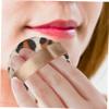 BIUDECO 4pcs Leopard Print Loose Powder Puff Women's Makeup Puff Makeup Applicator Beauty Tools view 4
