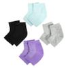 BIUDECO 4pairs Elastic Gel Heel Socks Open Toe Socks for Foot Care Ankle Pain Relief Moisture Locking Toeless Design for Men Women view 1