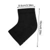 BIUDECO 4pairs Elastic Gel Heel Socks Open Toe Socks for Foot Care Ankle Pain Relief Moisture Locking Toeless Design for Men Women view 2