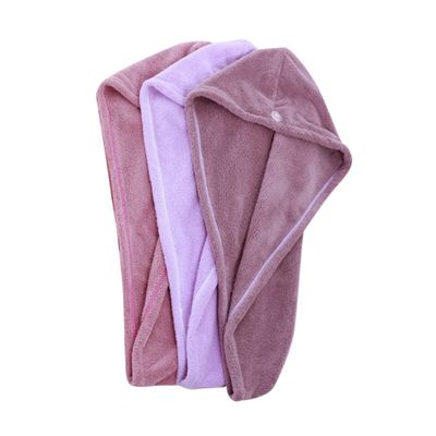 BIUDECO 3pcs Women's Thick Coral Velvet Hair Drying Cap Fast Drying Water Absorbent Bath Cap Soft and Comfortable for Shower or Home Use Random Color