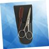 BIUDECO Professional Eyebrow Scissors Kit Heavy Duty Hair Shears Mustache and Beard Trimmer for Barber Shops and Diy view 4