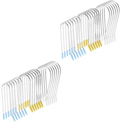 FOYTOKI 48pcs Hot Roller Clips Replacement U-shaped Hair Clip for Electric Rollers Spoolies