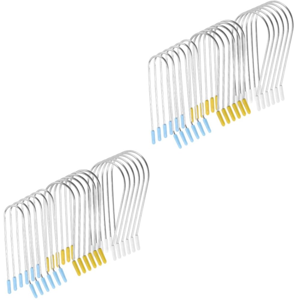 FOYTOKI 48pcs Hot Roller Clips Replacement U-shaped Hair Clip for Electric Rollers Spoolies