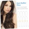 FOYTOKI 48pcs Hot Roller Clips Replacement U-shaped Hair Clip for Electric Rollers Spoolies view 3
