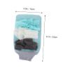 Outanaya 1set Double-sided Bathing Gloves Body Scrubber Wash Towel for Exfoliation Easy Storage and Use for Home view 2