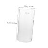 Outanaya Dustproof Makeup Brush Storage Bucket Acrylic Desktop Storage Holder Makeup Tools Container view 2