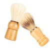 BIUDECO Men's Shaving Brush Set 2pcs Shave Brush Barber Accessories Wood Handle view 1