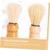 BIUDECO Men's Shaving Brush Set 2pcs Shave Brush Barber Accessories Wood Handle view 4