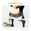 Healeved Beard Shaving Brush Kit Brush Stand Razor Holder for Men Shave Oil Compatible view 2