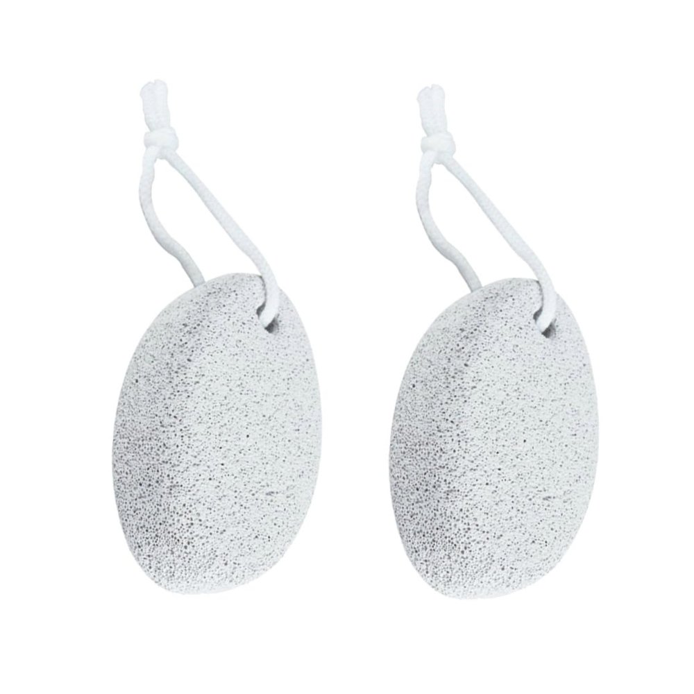 HONMEET 1pc Double Side Pumice Stone for Feet and Hands Natural Callus Remover Exfoliating Tool for Dead Skin for Smooth Heels and Soft Skin Care