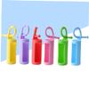 FRCOLOR 6pcs Silicone Bottle Sleeve Roller Bottle Covers Vibrant Colors for Safe Travel and Easy Carrying and Protective Cases for Storage view 2