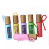 FRCOLOR 6pcs Silicone Bottle Sleeve Roller Bottle Covers Vibrant Colors for Safe Travel and Easy Carrying and Protective Cases for Storage view 3