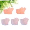 COLLBATH Pedicure Heel Crack Treatment Pairs Silicone Cushion Sleeves for Dry Cracked Heel Pain Alleviation Running Walking view 3