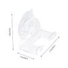 ABOOFAN Safety Razor Stand Shower Suction Razor Holder Shaver Hanger Strong Suction Cups view 2