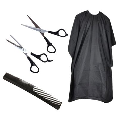 BIUDECO Barber Scissor Set Hairdressing Scissors Comb Set Hair Styling Tools Ergonomic Handle Scissor Hair Accessories for Home Use