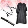 BIUDECO Barber Scissor Set Hairdressing Scissors Comb Set Hair Styling Tools Ergonomic Handle Scissor Hair Accessories for Home Use view 3