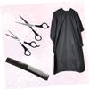 BIUDECO Barber Scissor Set Hairdressing Scissors Comb Set Hair Styling Tools Ergonomic Handle Scissor Hair Accessories for Home Use view 4