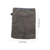 Healeved 3pcs Makeup Removal Gloves Cleaning Face Mitts Microfiber Face Wash Mitts Makeup Accessory view 2