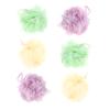 Outanaya 6pcs Bath Sponge Body Scrubber Exfoliating Mesh for Deep Cleansing for Showers Care and Colors view 1