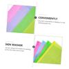 Outanaya 4pcs Exfoliating Back Scrubber Bath Washer for Deep Skin Cleaning for Men Women Includes Yellow Green Blue and Colors Long Strap Design for view 3