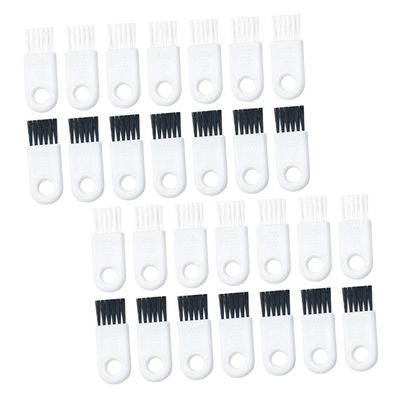 Outanaya 30pcs Mini Cleaning Brush Set for Electric Shaver Razor Cleaner Tool Compact and Effective Shaving Brush for Men for Daily Grooming and Hygiene