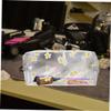2pcs Transparent Cosmetic Bag Toiletry Bag Clear Makeup Bag Strawberry Clear Travel Makeup Bag Transparent Purse Make up Organizer Bag High Capacity PVC Wallet Girl(Yellow) view 3