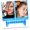Outanaya 1pc Hair Clipper Comb Organizer Sturdy Plastic Holder for Hairdressing Tools Compact Design for Barbershop Storage Easy Access to Clipper Guides Transparent view 3
