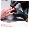 WOONEKY 2pcs Professional Manicure Nail Art Palette Mixing Trays for Manicure Cosmetics view 3